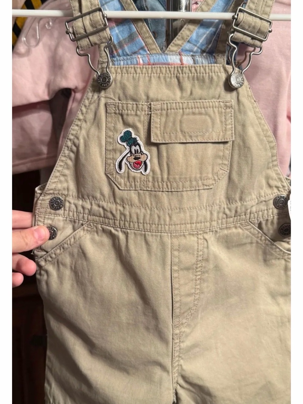 18m Goofy khaki Shortalls